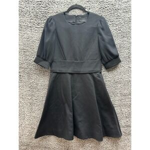 Studious Japanese Brand A‎ Line Dress Black Classic Retro Inspired Size 0